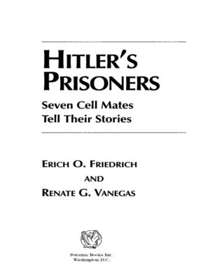 cover image of Hitler's Prisoners
